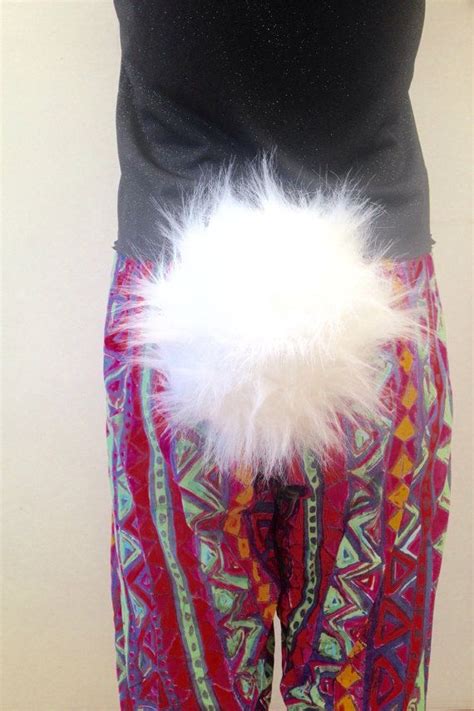 costume bunny tail|super fluffy bunny tail.